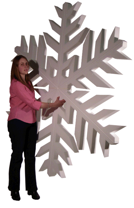 Polystyrene Snowflakes | Christmas Display | Shipped world wide