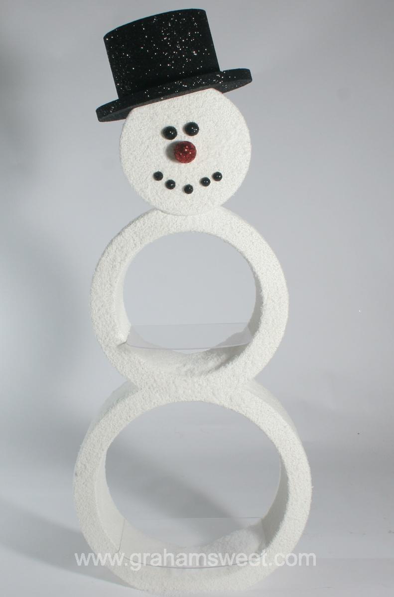 snowman vm shelves - front view