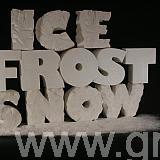ice frost snow