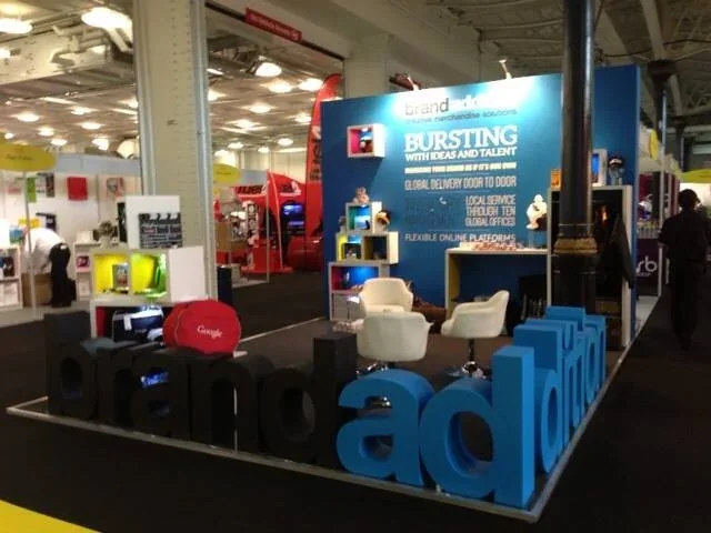 Brand Addition exhibition stand letters