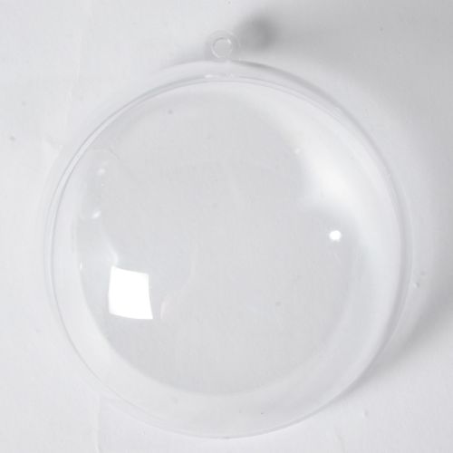 140 mm Clear Plastic Ball - pack of 10